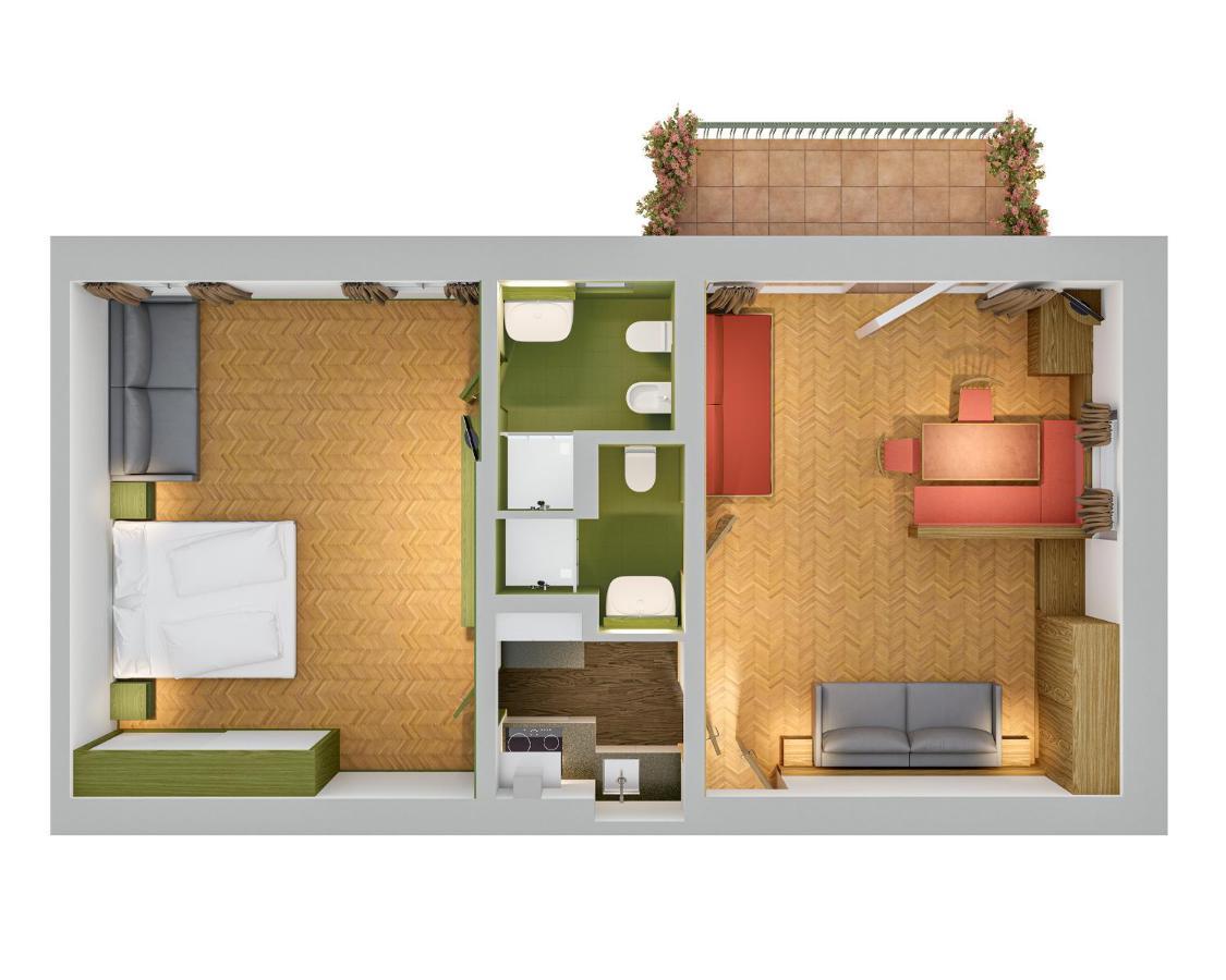 Residence Villa Aquila-Adler Ortisei Esterno foto